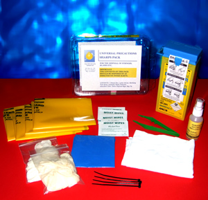 Bio Hazard Pack Detail Order ID Code:B2000